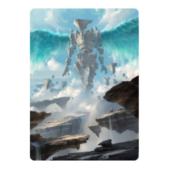 Celestial Colonnade Art Card (ASZNR) #33 Special (Lightly Played) Art Series: Zendikar Rising Magic: The Gathering: 2020