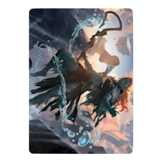 Expedition Diviner Art Card (ASZNR) #47 Special (Lightly Played) Art Series: Zendikar Rising Magic: The Gathering: 2020