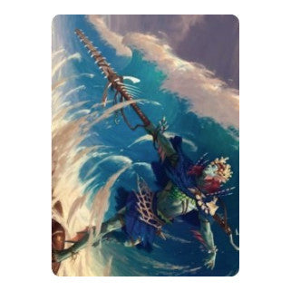 Tazeem Roilmage Art Card (ASZNR) #51 Special (Lightly Played) Art Series: Zendikar Rising Magic: The Gathering: 2020