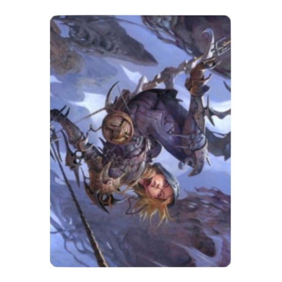 Blackbloom Rogue Art Card (ASZNR) #53 Special (Lightly Played) Art Series: Zendikar Rising Magic: The Gathering: 2020