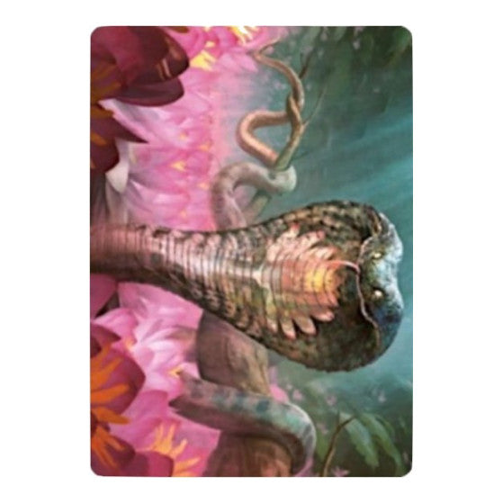 Lotus Cobra Art Card (ASZNR) #71 Special (Lightly Played) Art Series: Zendikar Rising Magic: The Gathering: 2020