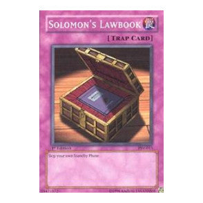 Solomon's Lawbook (PSV) #PSV-013 Common / Short Print (1st Edition Heavily Played) Pharaoh's Servant YuGiOh: 2004