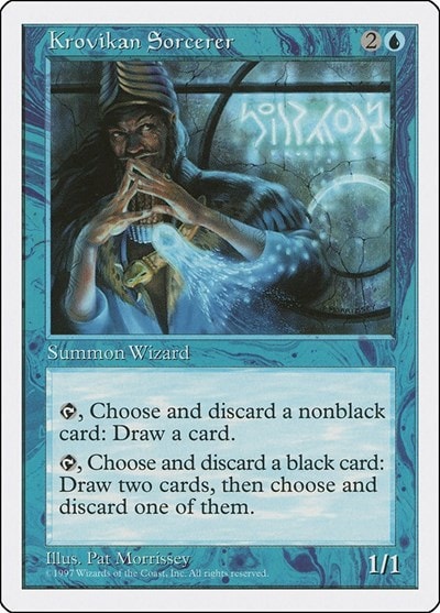 Krovikan Sorcerer (5ED) #96 Common Fifth Edition Magic: The Gathering: 1997