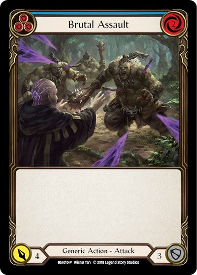 2019 Flesh & Blood TCG: Welcome Deck: Ira (IRA) - Brutal Assault (#IRA010, Promo) (1st Edition Normal, Lightly Played)