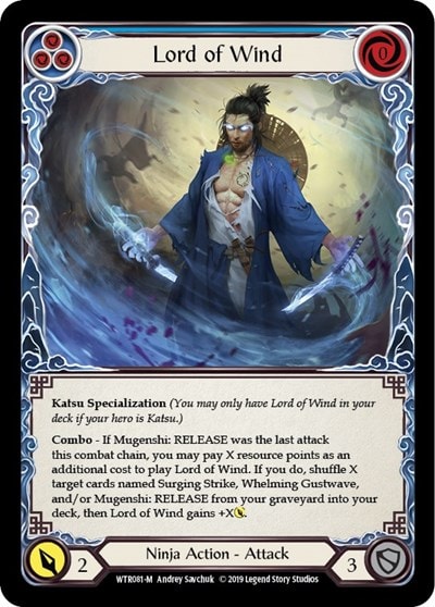 Lord of Wind (WTR) #WTR081 Majestic Welcome to Rathe Flesh and Blood TCG: 2019