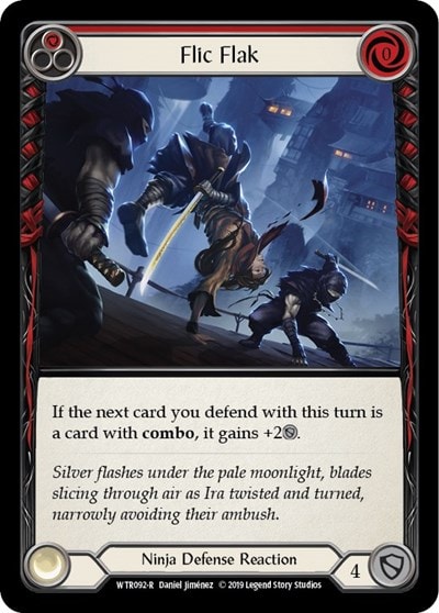 Flic Flak Red (WTR) #WTR092 Rare Welcome to Rathe Flesh and Blood TCG: 2019