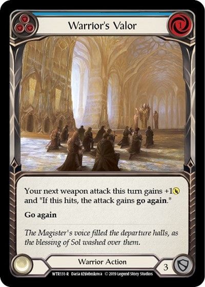 Warriors Valor Blue (WTR) #WTR131 Rare Welcome to Rathe Flesh and Blood TCG: 2019