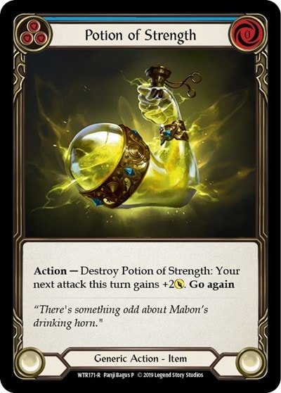 Potion of Strength (WTR) #WTR171 Rare Welcome to Rathe Flesh and Blood TCG: 2019