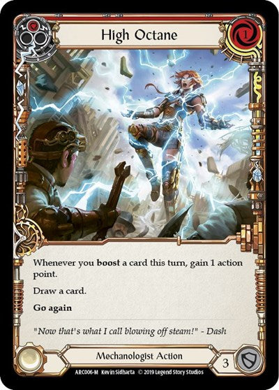 High Octane (ARC) #ARC006 Majestic (1st Edition Normal Near Mint) Arcane Rising Flesh & Blood TCG: 2020