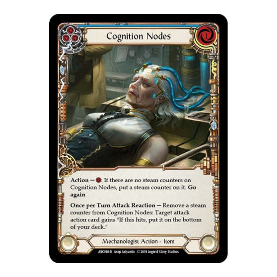 Cognition Nodes (ARC) #ARC018 Rare (Unlimited Edition Normal Lightly Played) Arcane Rising Flesh and Blood TCG: 2020