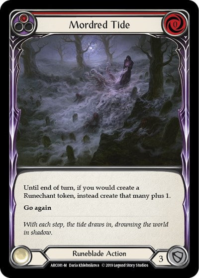 Mordred Tide (ARC) #ARC081 Majestic (Unlimited Edition Normal Near Mint) Arcane Rising Flesh & Blood TCG: 2020