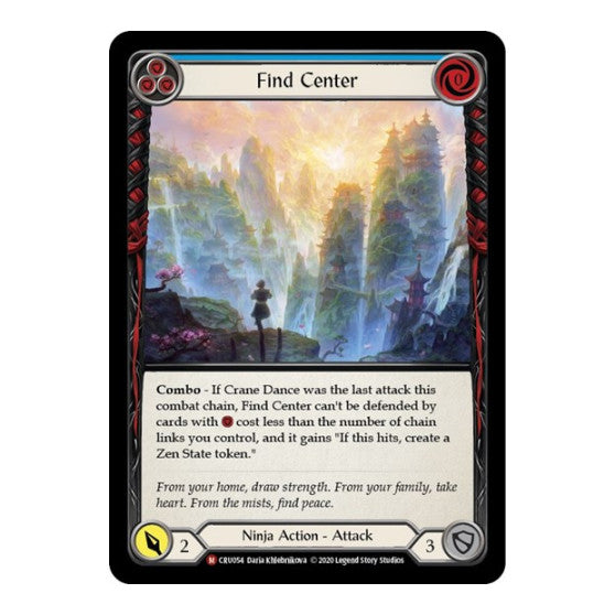 Find Center (CRU) #CRU054 Majestic (Unlimited Edition Normal Lightly Played) Crucible of War Flesh and Blood TCG: 2020