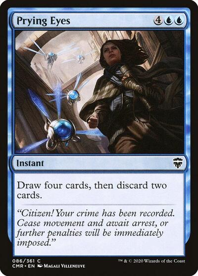 2020 Magic: Commander Legends (CMR) - Prying Eyes (#86, Common)
