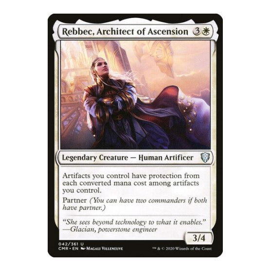 Rebbec Architect of Ascension (CMR) #42 Uncommon (Lightly Played) Commander Legends Magic: The Gathering: 2020