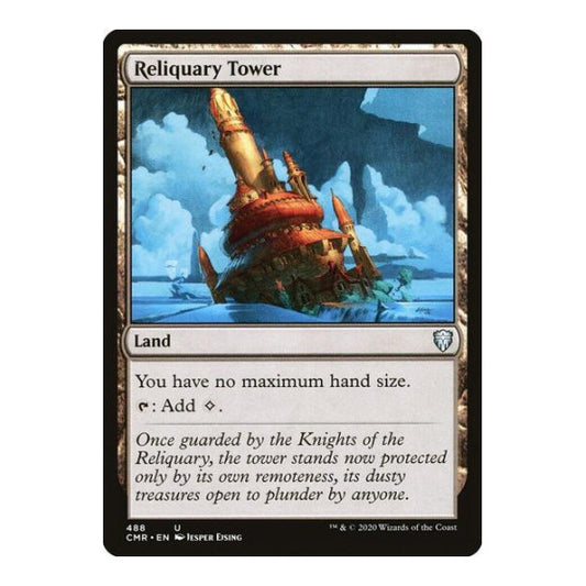 Reliquary Tower (CMR) #488 Uncommon Commander Legends Magic: The Gathering: 2020