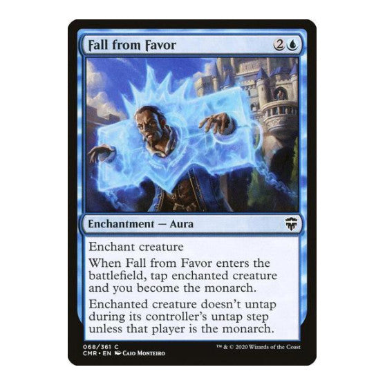 Fall from Favor (CMR) #68 Common (Lightly Played) Commander Legends Magic: The Gathering: 2020