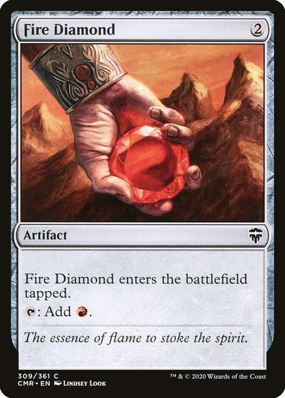 Fire Diamond (CMR) #309 Common (Lightly Played) Commander Legends Magic: The Gathering: 2020