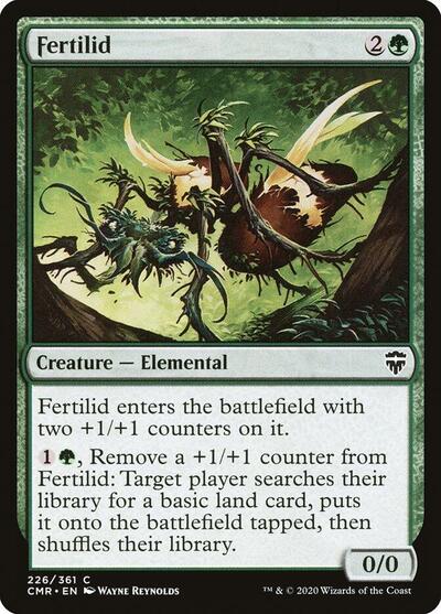 Fertilid (CMR) #226 Common Commander Legends Magic: The Gathering: 2020