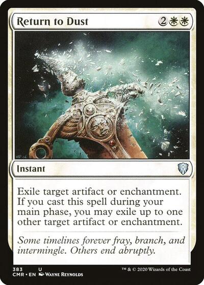 Return to Dust 383 (CMR) #383 Uncommon (Moderately Played) Commander Legends Magic: The Gathering: 2020