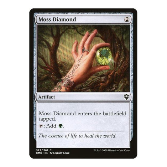 Moss Diamond (CMR) #327 Common (Lightly Played) Commander Legends Magic: The Gathering: 2020