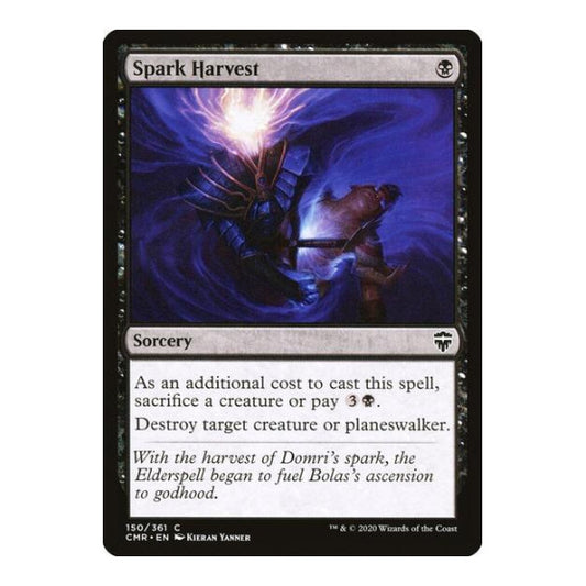 Spark Harvest (CMR) #150 Common (Lightly Played) Commander Legends Magic: The Gathering: 2020