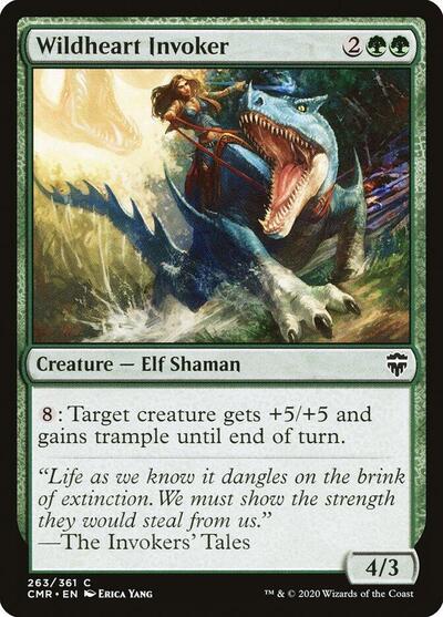Wildheart Invoker (CMR) #263 Common (Lightly Played) Commander Legends Magic: 2020