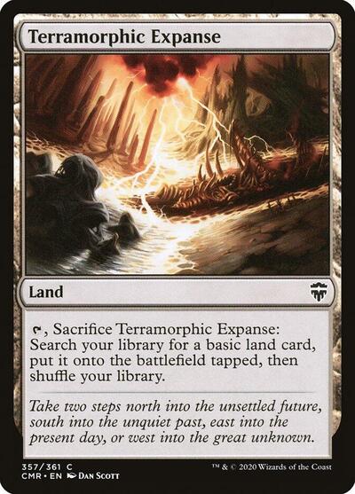 Terramorphic Expanse 357 (CMR) #357 Common (Lightly Played) Commander Legends Magic: 2020