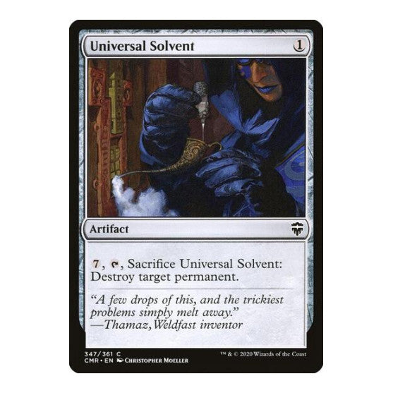 Universal Solvent (CMR) #347 Common (Lightly Played) Commander Legends Magic: The Gathering: 2020