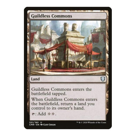 Guildless Commons (CMR) #351 Uncommon (Lightly Played) Commander Legends Magic: The Gathering: 2020