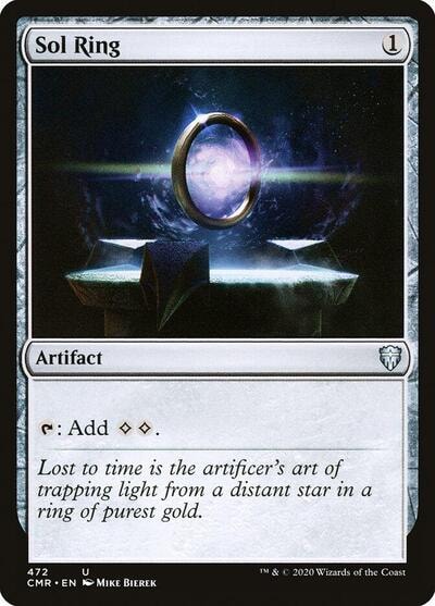 Sol Ring (CMR) #472 Uncommon (Lightly Played) Commander Legends Magic: The Gathering: 2020