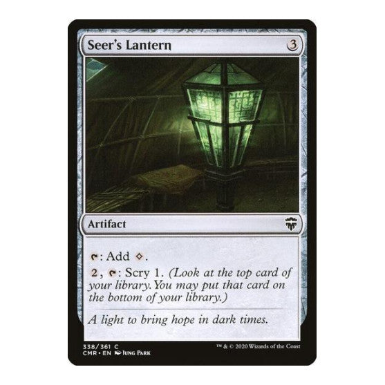 Seers Lantern (CMR) #338 Common (Lightly Played) Commander Legends Magic: The Gathering: 2020