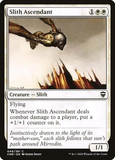 Slith Ascendant (CMR) #49 Common (Lightly Played) Commander Legends Magic: 2020