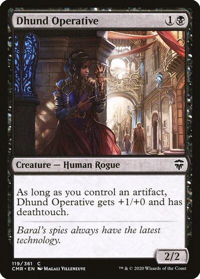 Dhund Operative (CMR) #119 Common (Lightly Played) Commander Legends Magic: 2020