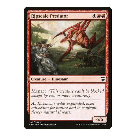 Ripscale Predator (CMR) #196 Common (Lightly Played) Commander Legends Magic: The Gathering: 2020