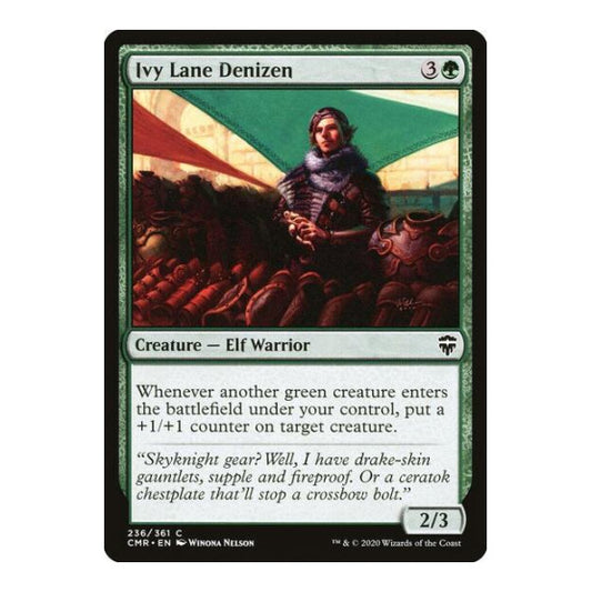 Ivy Lane Denizen (CMR) #236 Common Commander Legends Magic: The Gathering: 2020