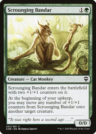 Scrounging Bandar (CMR) #252 Common (Lightly Played) Commander Legends Magic: The Gathering: 2020