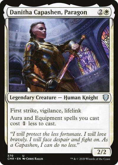 Danitha Capashen Paragon (CMR) #370 Uncommon (Lightly Played) Commander Legends Magic: The Gathering: 2020