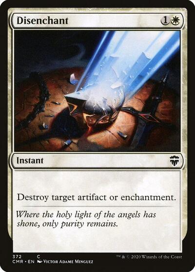 Disenchant (CMR) #372 Common (Lightly Played) Commander Legends Magic: The Gathering: 2020