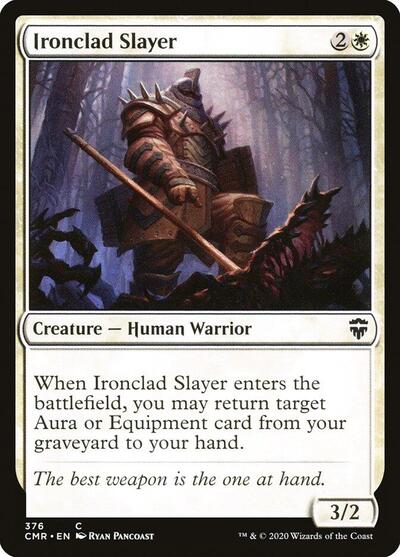 Ironclad Slayer (CMR) #376 Common (Lightly Played) Commander Legends Magic: The Gathering: 2020