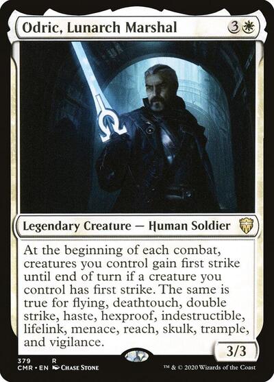 Odric Lunarch Marshal (CMR) #379 Rare (Lightly Played) Commander Legends Magic: The Gathering: 2020