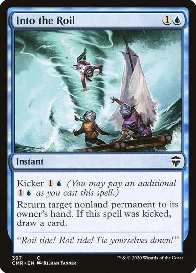 Into the Roil (CMR) #397 Common (Lightly Played) Commander Legends Magic: The Gathering: 2020