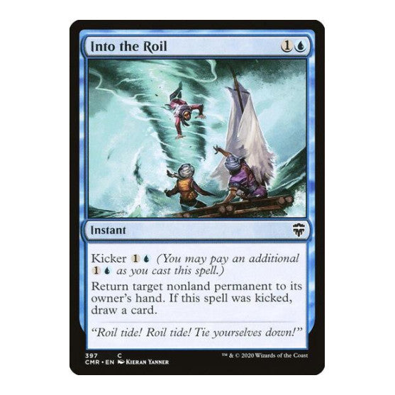 Into the Roil (CMR) #397 Common (Lightly Played) Commander Legends Magic: The Gathering: 2020