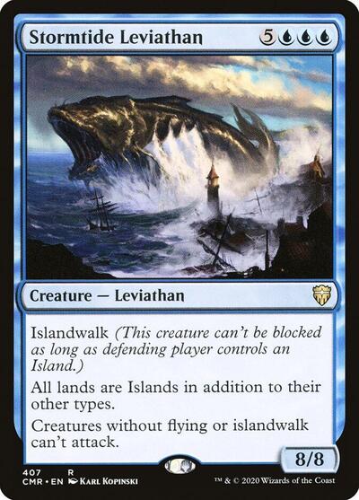 Stormtide Leviathan (CMR) #407 Rare Commander Legends Magic: The Gathering: 2020