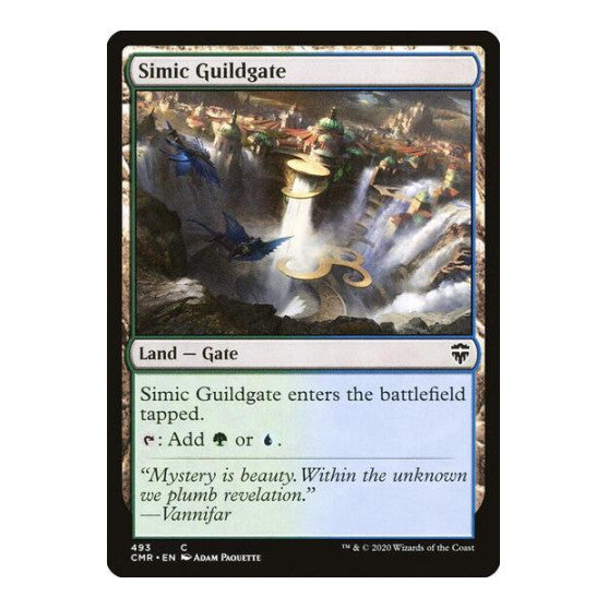 Simic Guildgate (CMR) #493 Common (Lightly Played) Commander Legends Magic: The Gathering: 2020