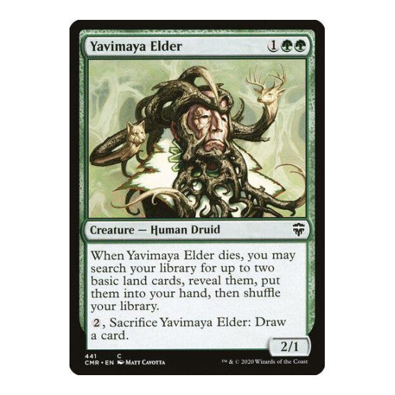 Yavimaya Elder (CMR) #441 Common (Lightly Played) Commander Legends Magic: The Gathering: 2020