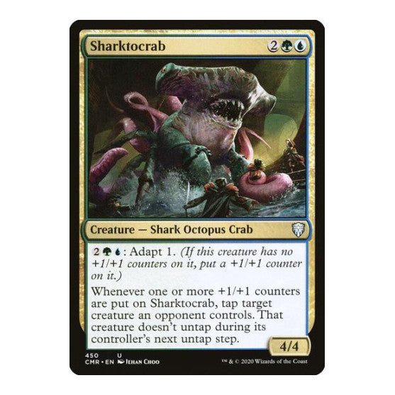 Sharktocrab (CMR) #450 Uncommon (Lightly Played) Commander Legends Magic: The Gathering: 2020