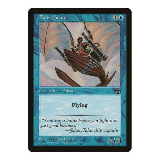 Talas Scout (P02) #52 Common (Lightly Played) Portal Second Age Magic: The Gathering: 1998