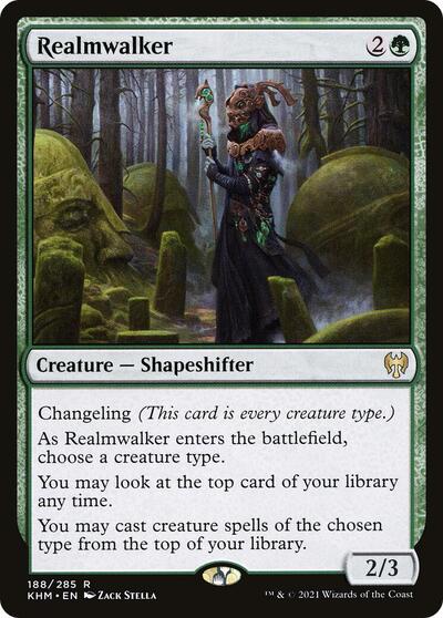 Realmwalker (KHM) #188 Rare Kaldheim Magic: The Gathering: 2021