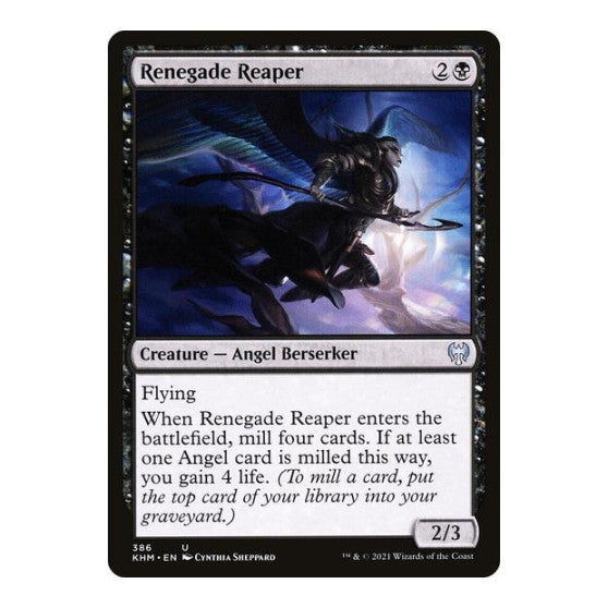Renegade Reaper (KHM) #386 Uncommon (Lightly Played) Kaldheim Magic: The Gathering: 2021