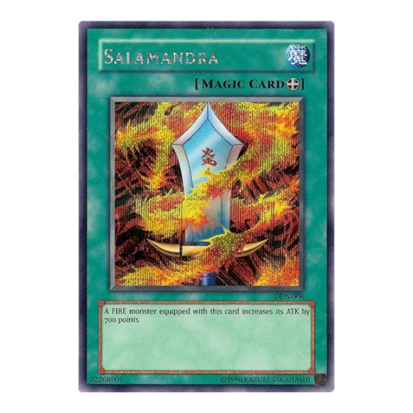 Salamandra (Dark Duel Stories) (VDP) #DDS-006 Prismatic Secret Rare (Unlimited Moderately Played) Yu-Gi-Oh! Video Game Promotional Cards YuGiOh: 2026